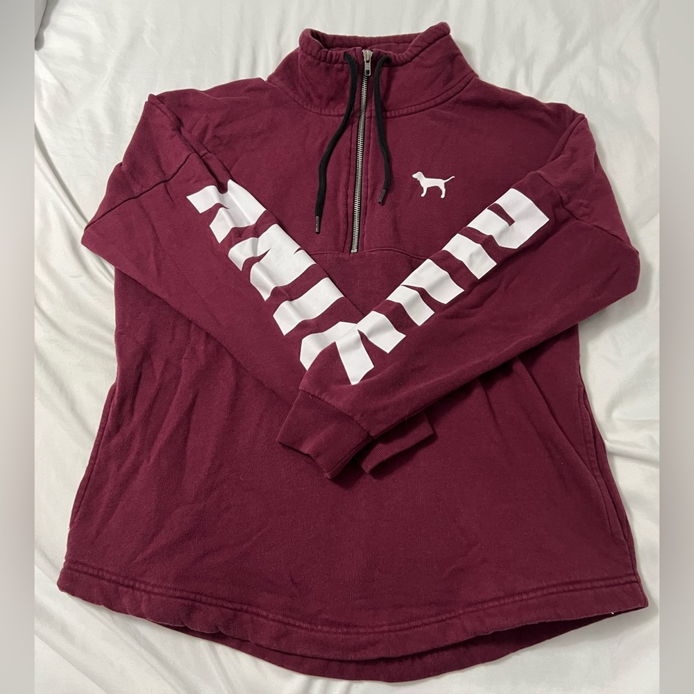 Women’s PINK Quarter Zip Sweatshirt